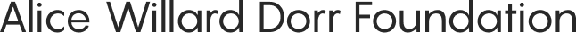 Alice Willard Dorr Foundation Logo